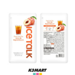 Ice Talk Peach Iced Tea Pouch 230ml